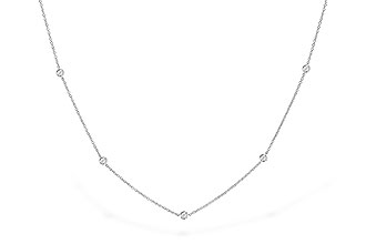 B282-30884: NECK .50 TW 18" 9 STATIONS OF 2 DIA (BOTH SIDES)