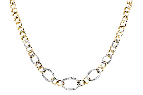 G283-19974: NECKLACE 1.15 TW (17")