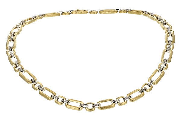 A198-68102: NECKLACE .80 TW (17 INCHES)