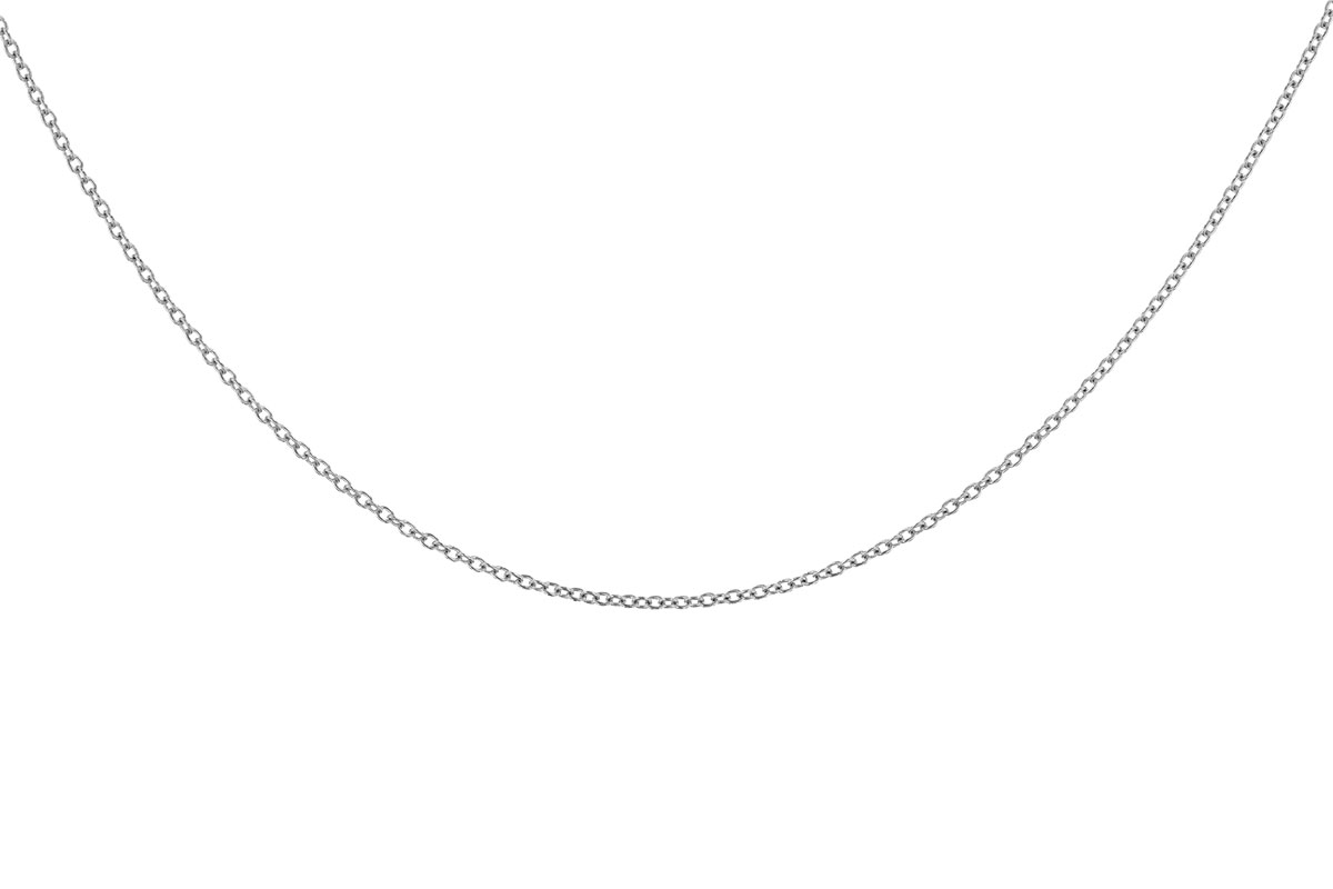 C283-25393: CABLE CHAIN (18IN, 1.3MM, 14KT, LOBSTER CLASP)