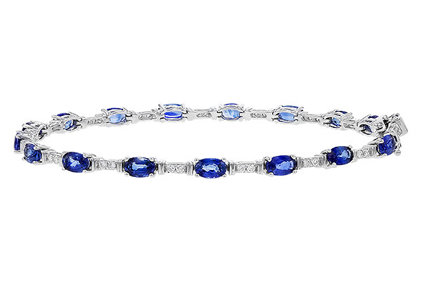 C284-11811: BRACELET 4.92 SAPPHIRE 5.24 TGW (7")