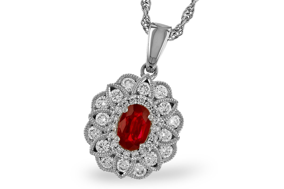 D283-26302: NECK .55 RUBY TW 1.07 TGW (6x4MM RUBY)