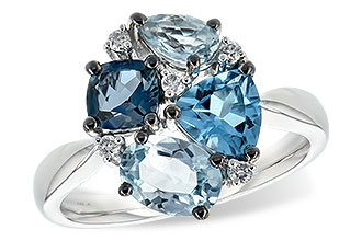 G198-65365: LDS RG 2.57 BLUE TOPAZ 2.65 TGW