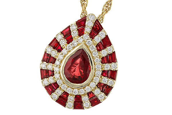 G284-13611: NECK 2.05 TW RUBY 2.29 TGW (7x5MM PS)