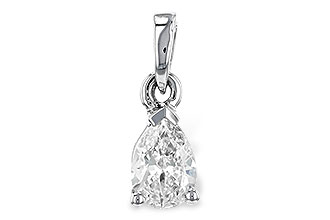 H284-11756: PENDANT .28 PEAR SHAPE