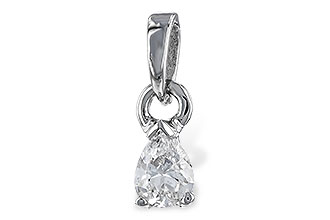 K284-11756: PENDANT .14 PEAR SHAPE