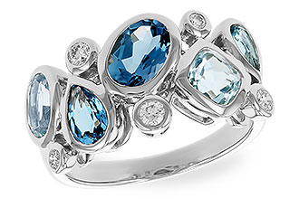 L283-24456: LDS RG 2.57 BLUE TOPAZ TW 2.75 TGW