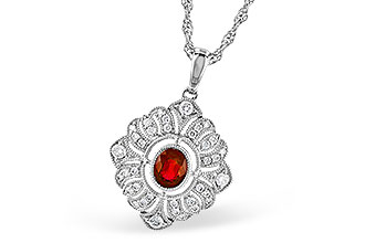 M282-29992: NECK .45 RUBY .70 TGW (5x4MM RUBY)