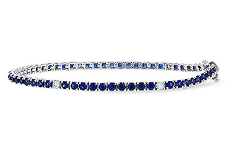 M284-10883: BRACELET 3.27 TW SAPP 3.52 TGW (7")